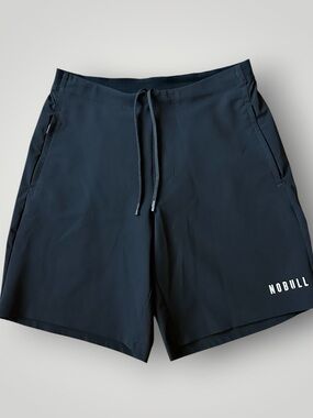 Nobull Mens Lightweight Black Shorts size Medium